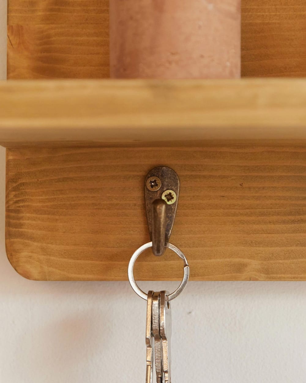 Wandgarderobe Tannenholz Massiv Hellbraun - Maisons Du Monde