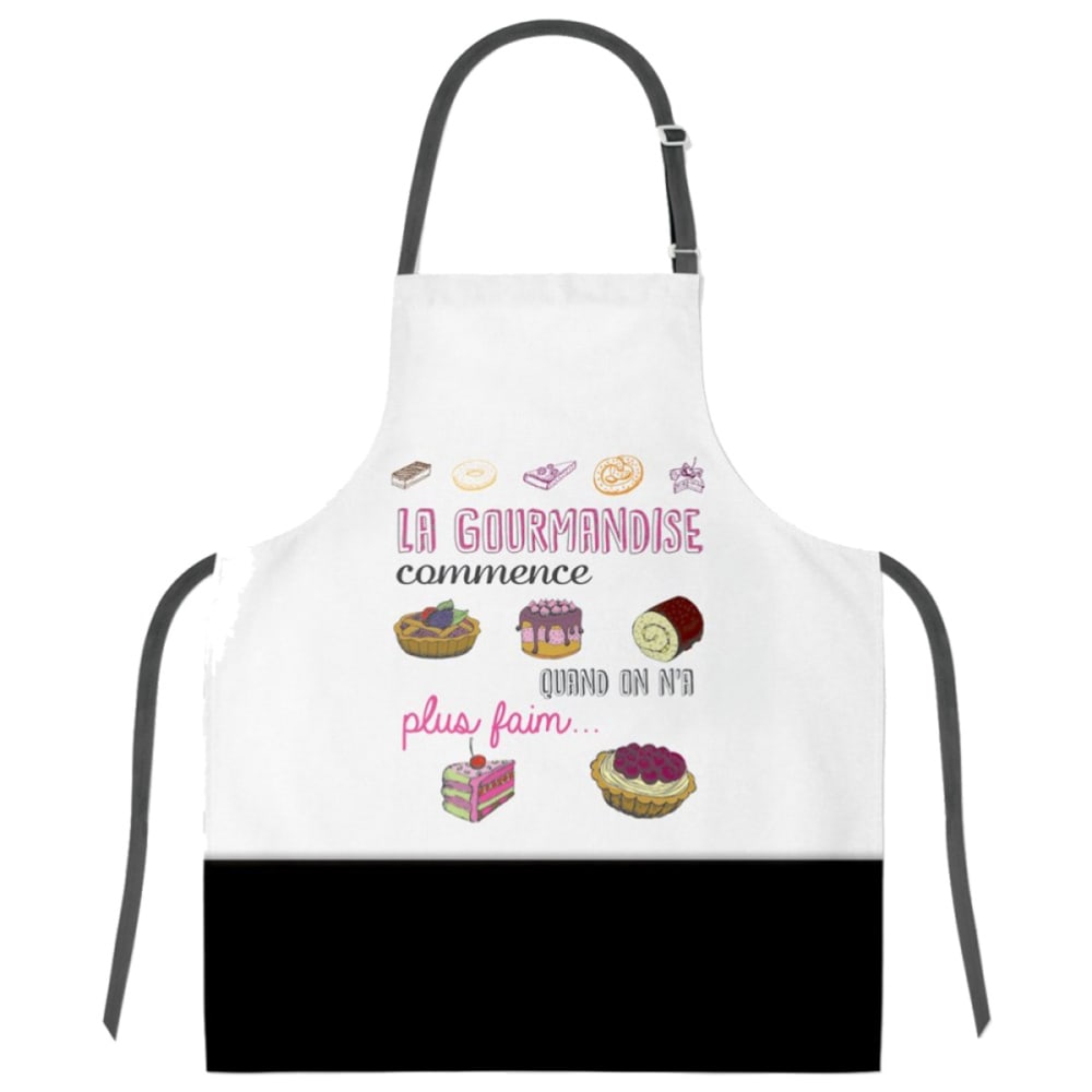 Tablier adulte à nouer gourmandise
