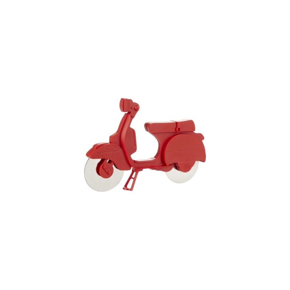 Roulette à pizza en plastique scooter