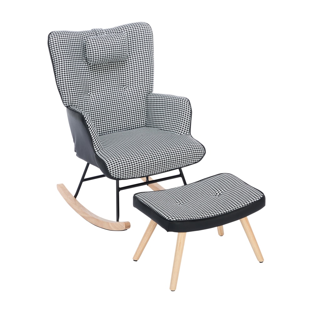 fauteuil à bascule haut