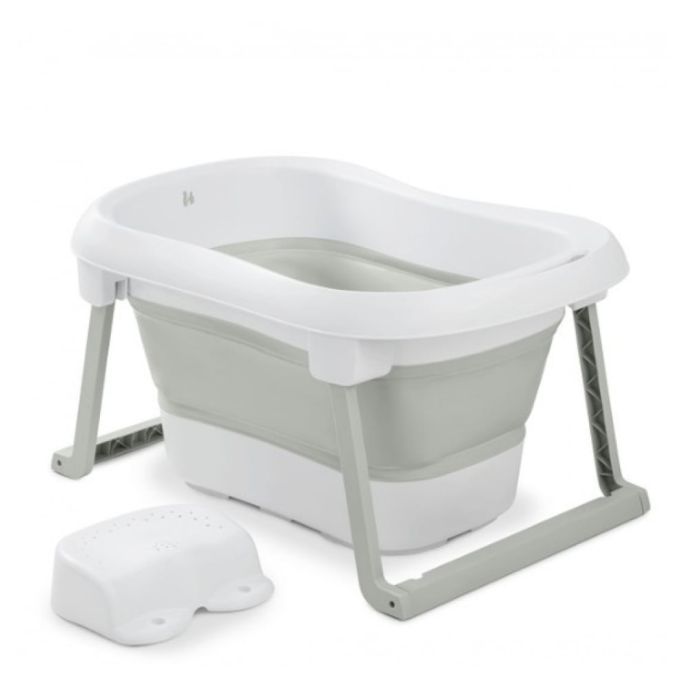 HAUCK - Baignoire Wash N Fold L Blanc/Sauge