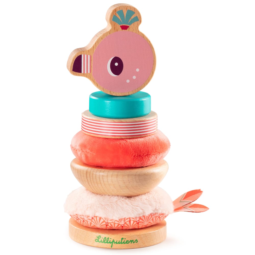 Lilliputiens Stapelpyramide Anaïs style modern ROSA HOLZ Baby