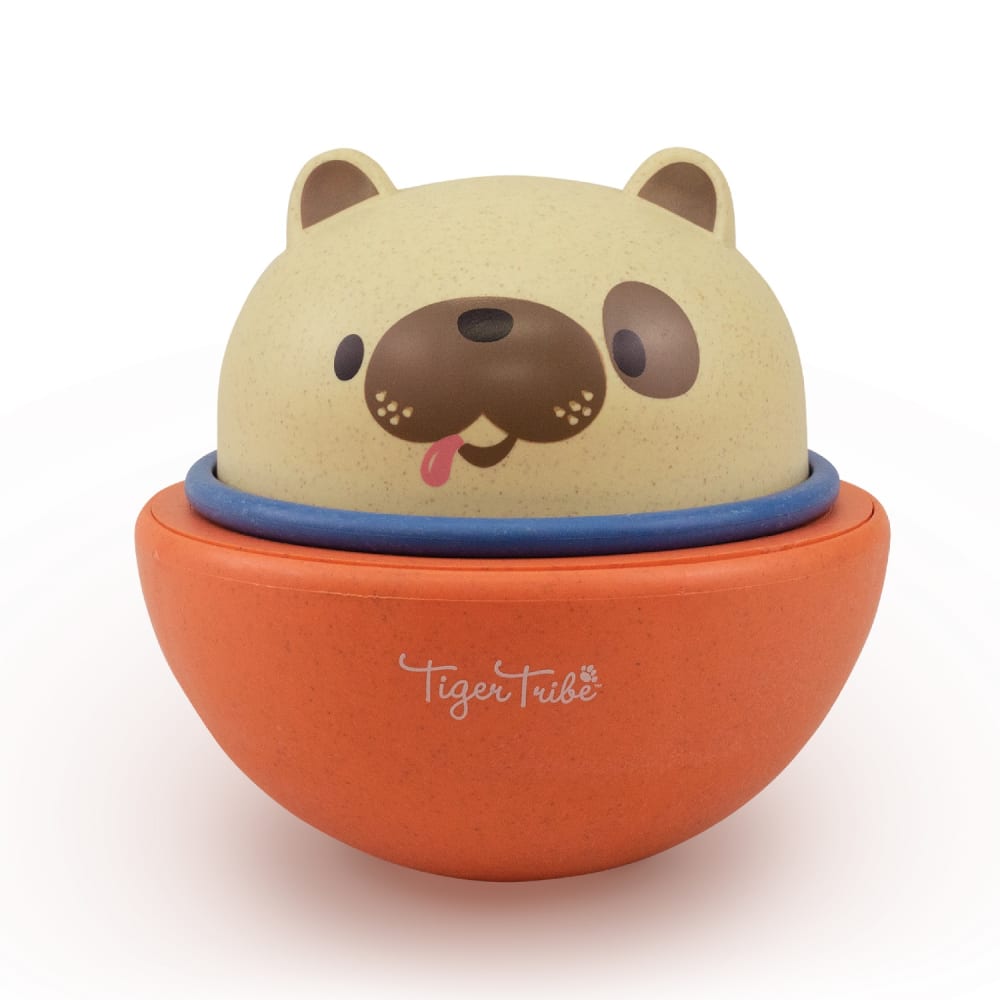 TIger Tribe Schaukel- und Rollwagen Hund ROSA PVC - POLYVINLYCHLORID Baby