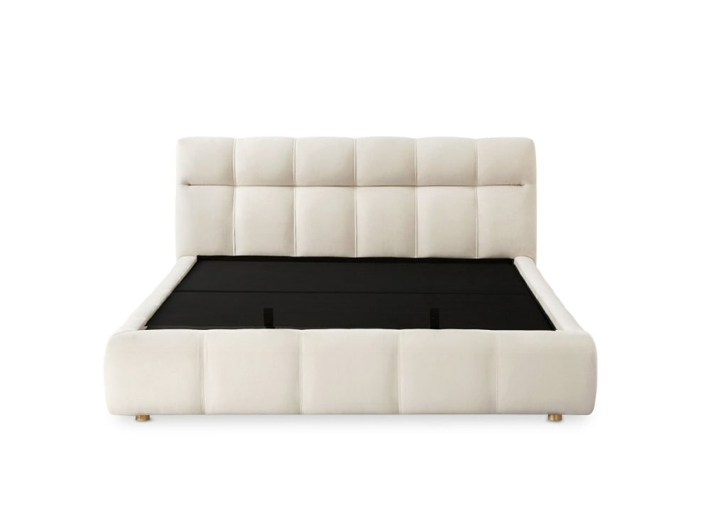 Lit coffre en velours