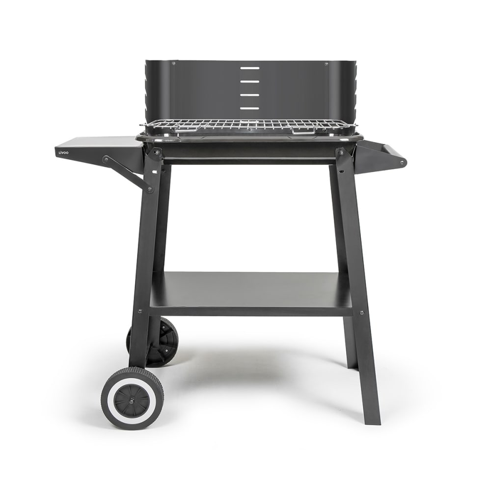 barbecue à charbon noir