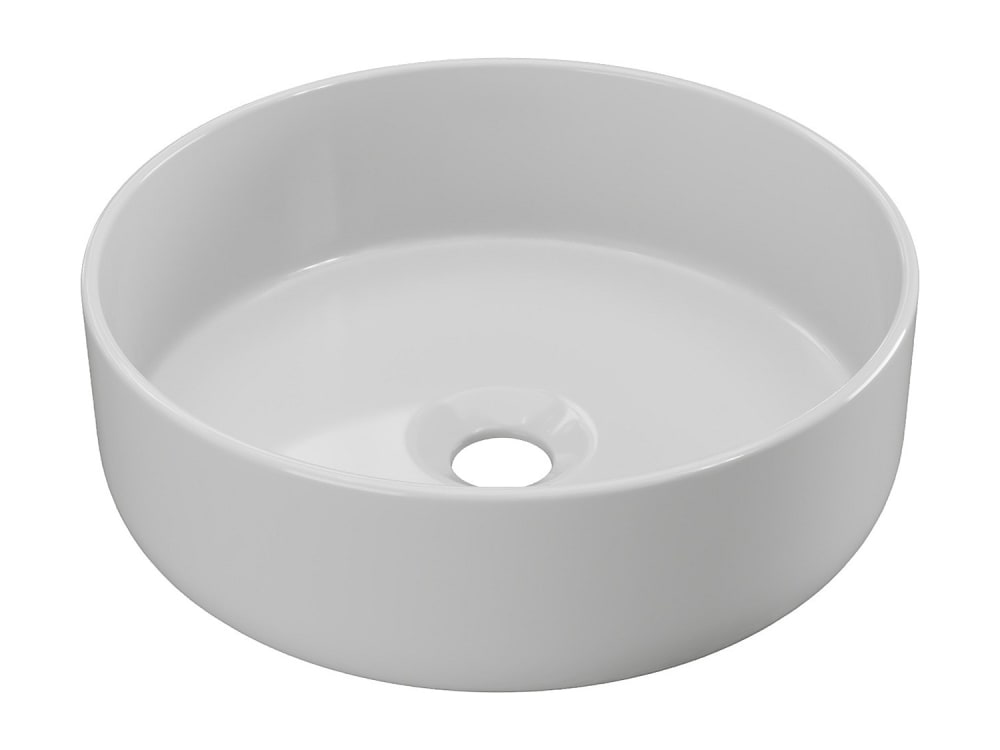 Vasque à poser céramique blanc