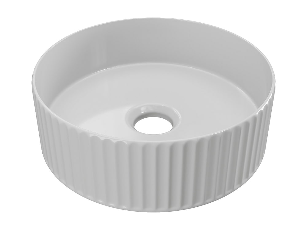 Vasque à poser céramique blanc