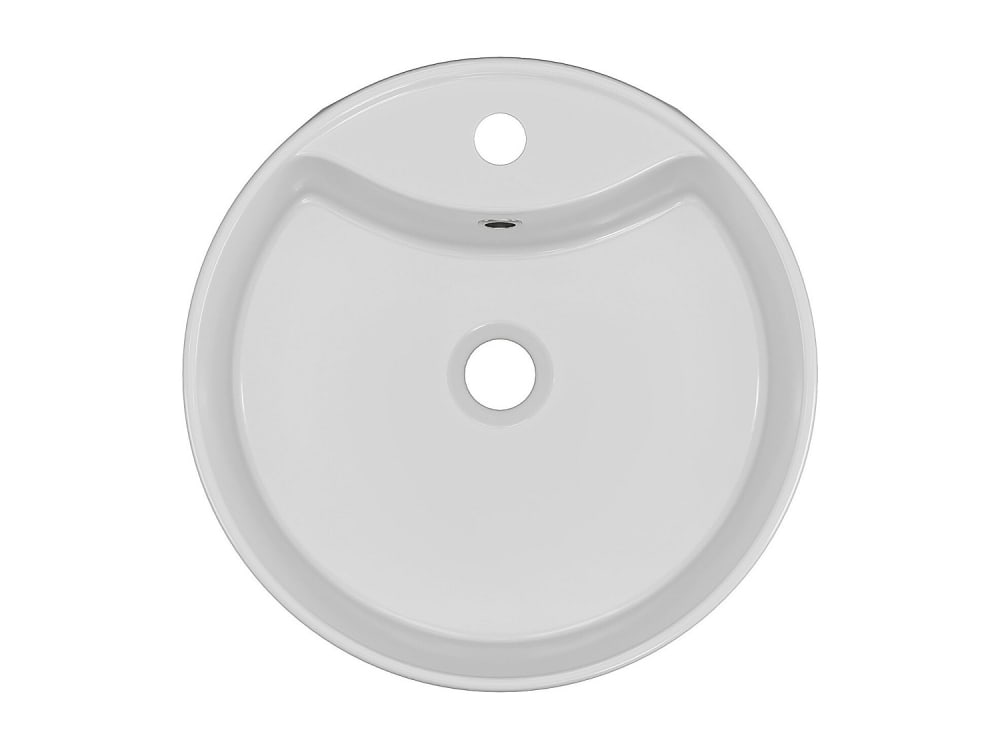 Vasque à poser céramique blanc