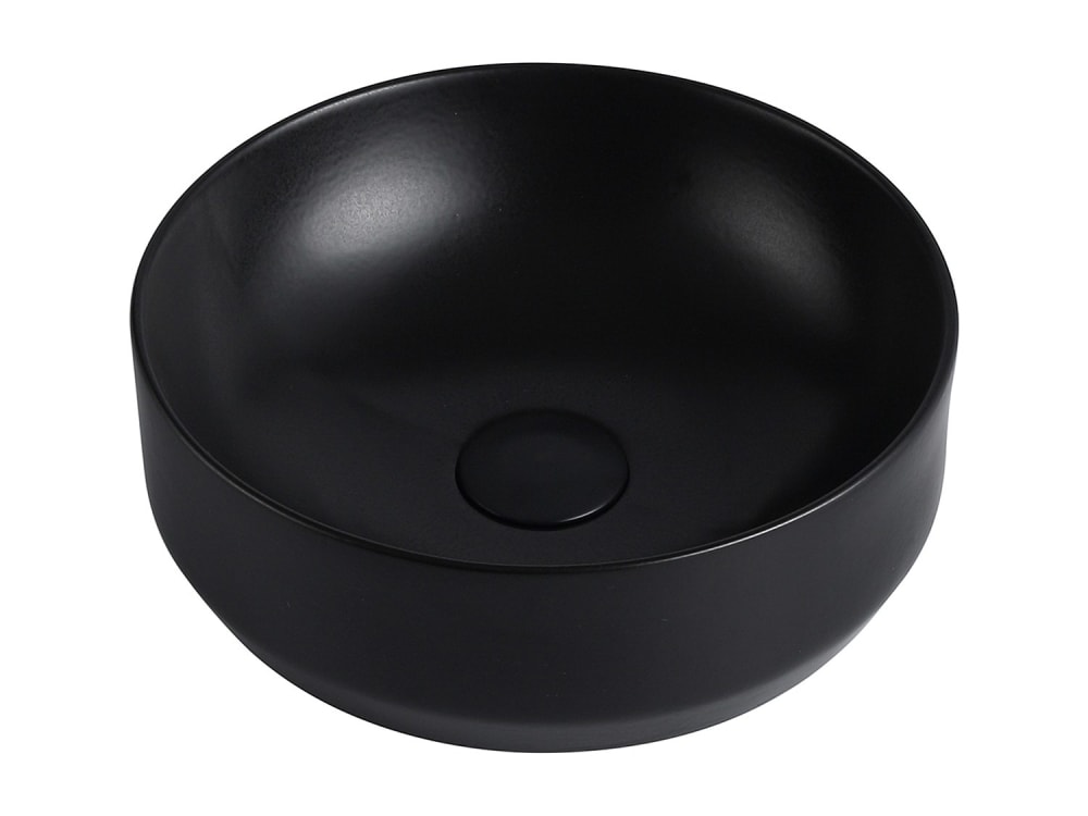 Vasque à poser céramique noir