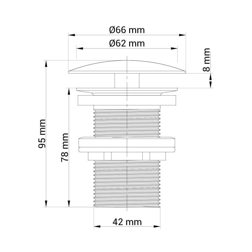 Freistromventil mit Klappe - Maisons Du Monde