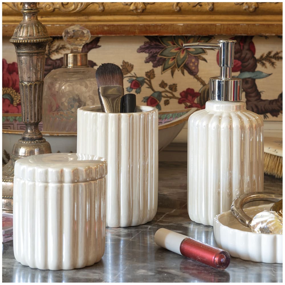 Pot à coton en céramique — vue 3