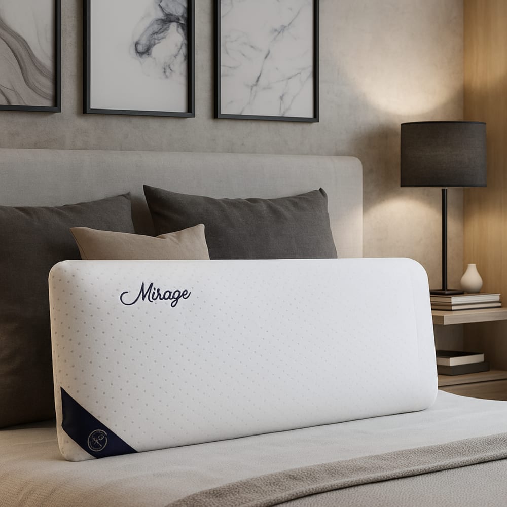 Nackenrolle memory-schaum abnehmbar mikroperforiert 90x40cm -