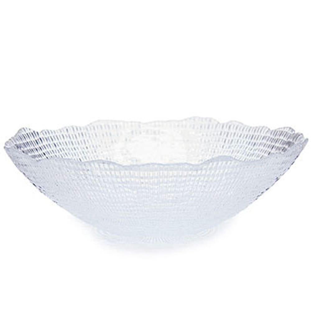Corbeille à fruits décorative en verre - d25cm