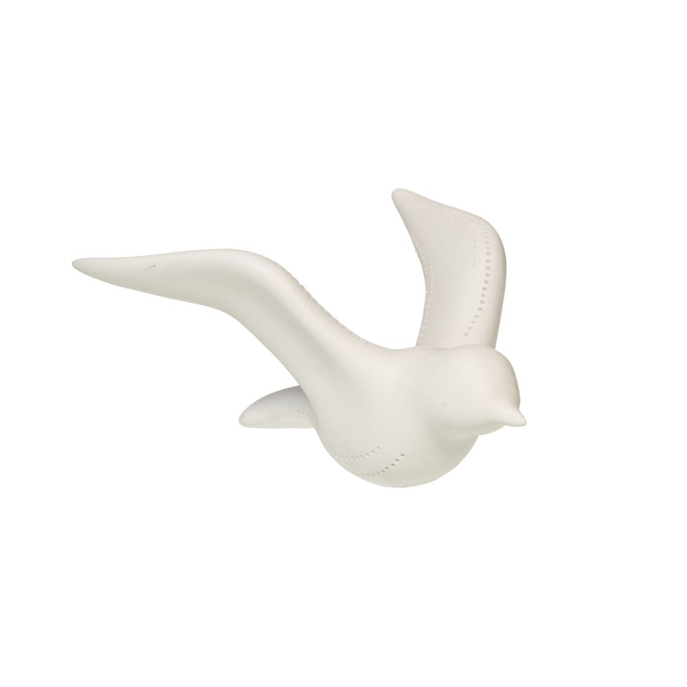 Mouette à accrocher blanc en porcelaine — vue 3