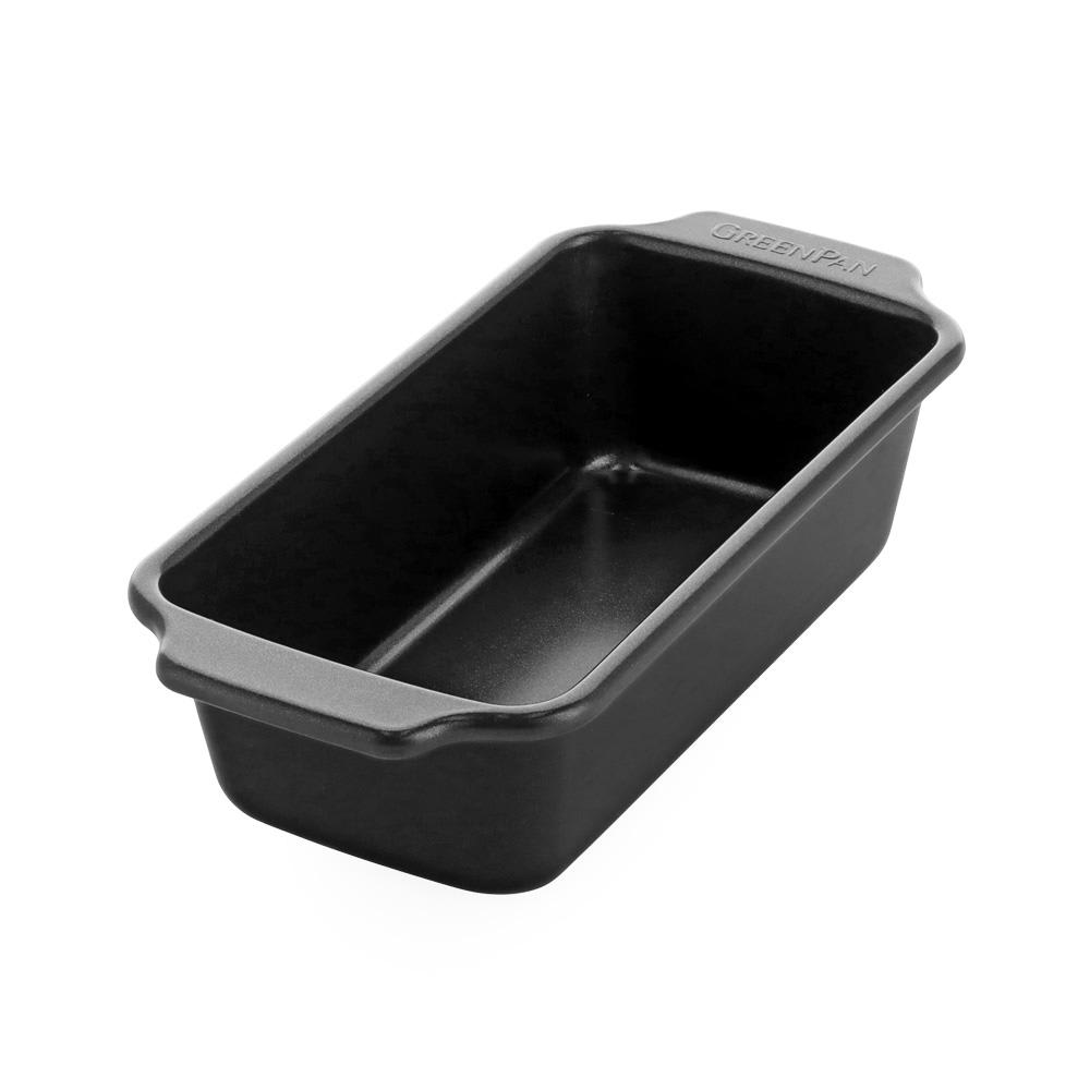 Moule à cake 28x13 cm noir en aluminium antiadhésif