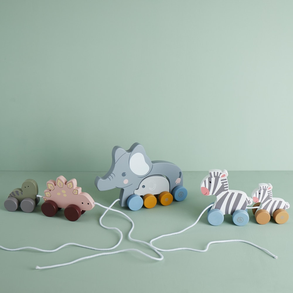 Nachziehtier Elefant aus Holz - Maisons Du Monde