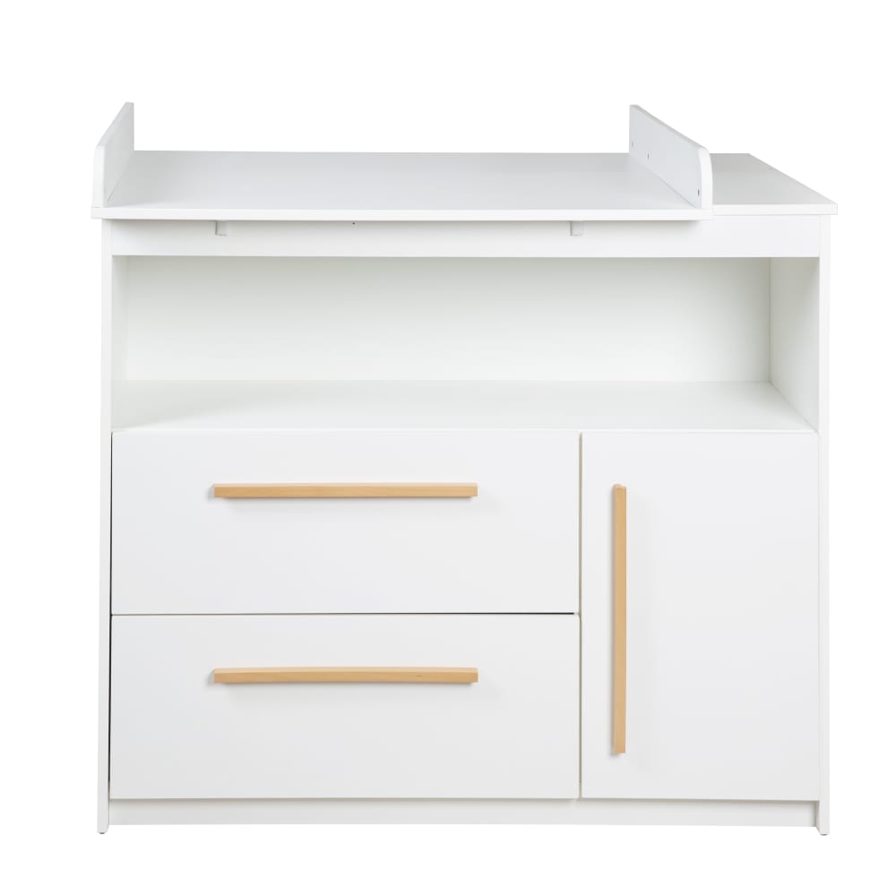 roba Wickelkommode breit style modern WEISS SPANPLATTE Baby