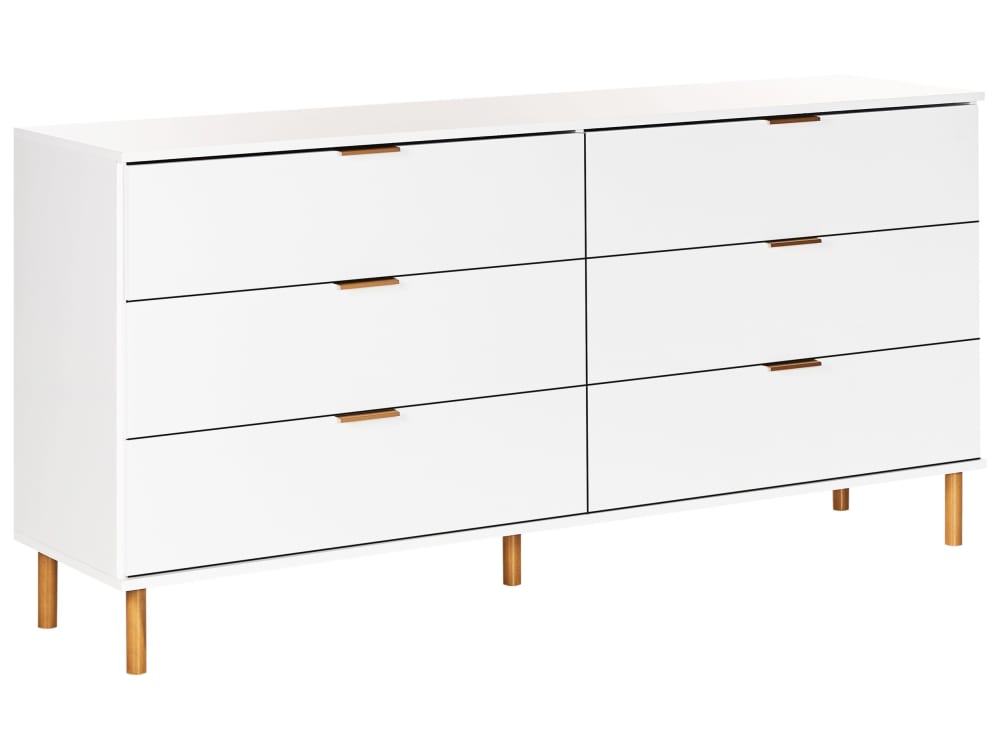 commode à 6 tiroirs