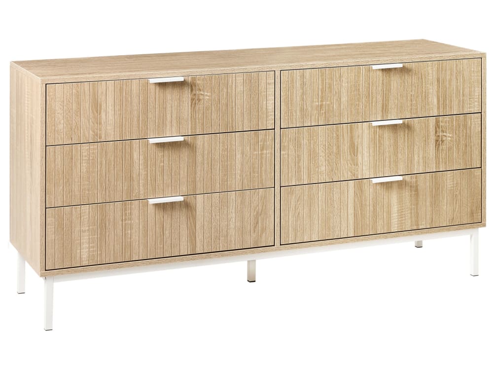 commode à 6 tiroirs