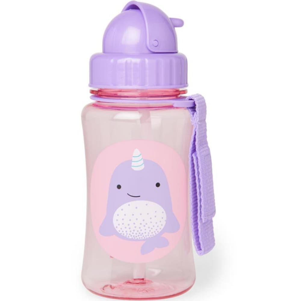 Skip Hop - Gourde à paille Zoo Narval (350 ml)