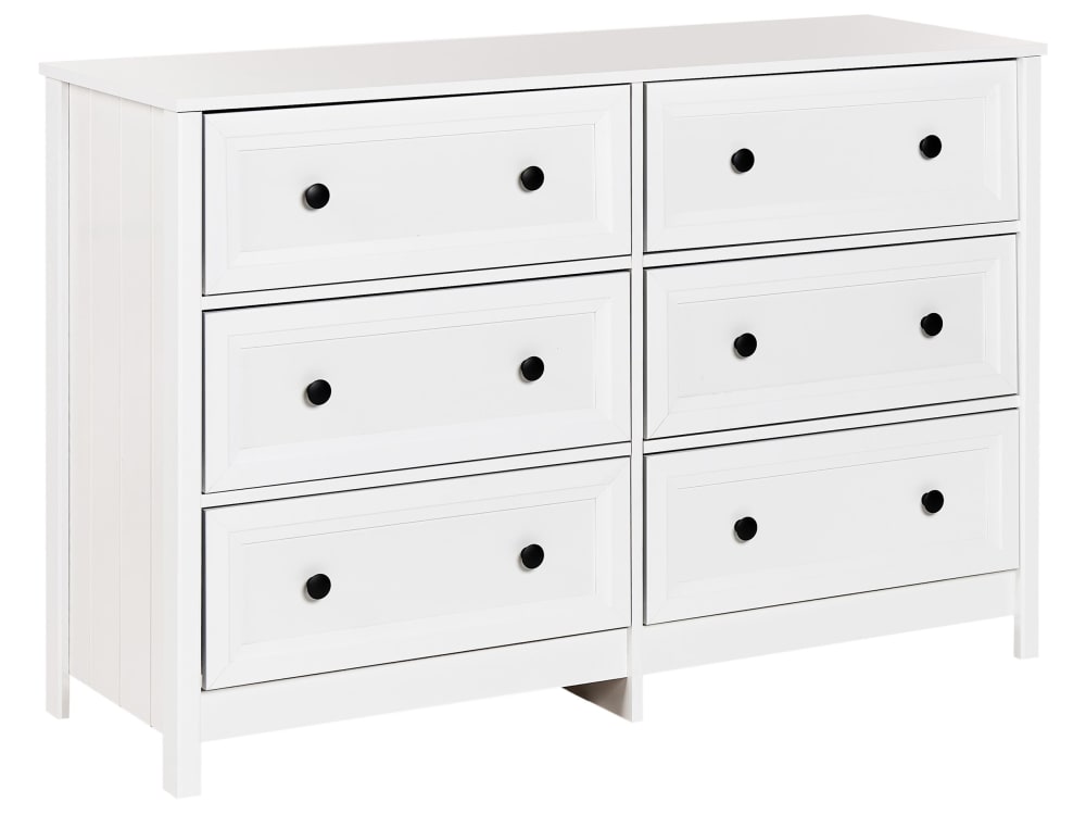 commode à 6 tiroirs