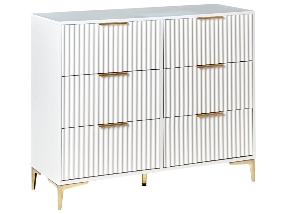 commode à 6 tiroirs