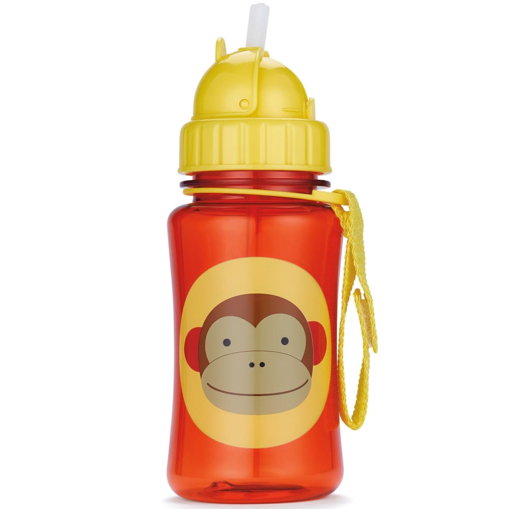 Gourde à paille Zoo singe rouge (Skip Hop) - Image 1