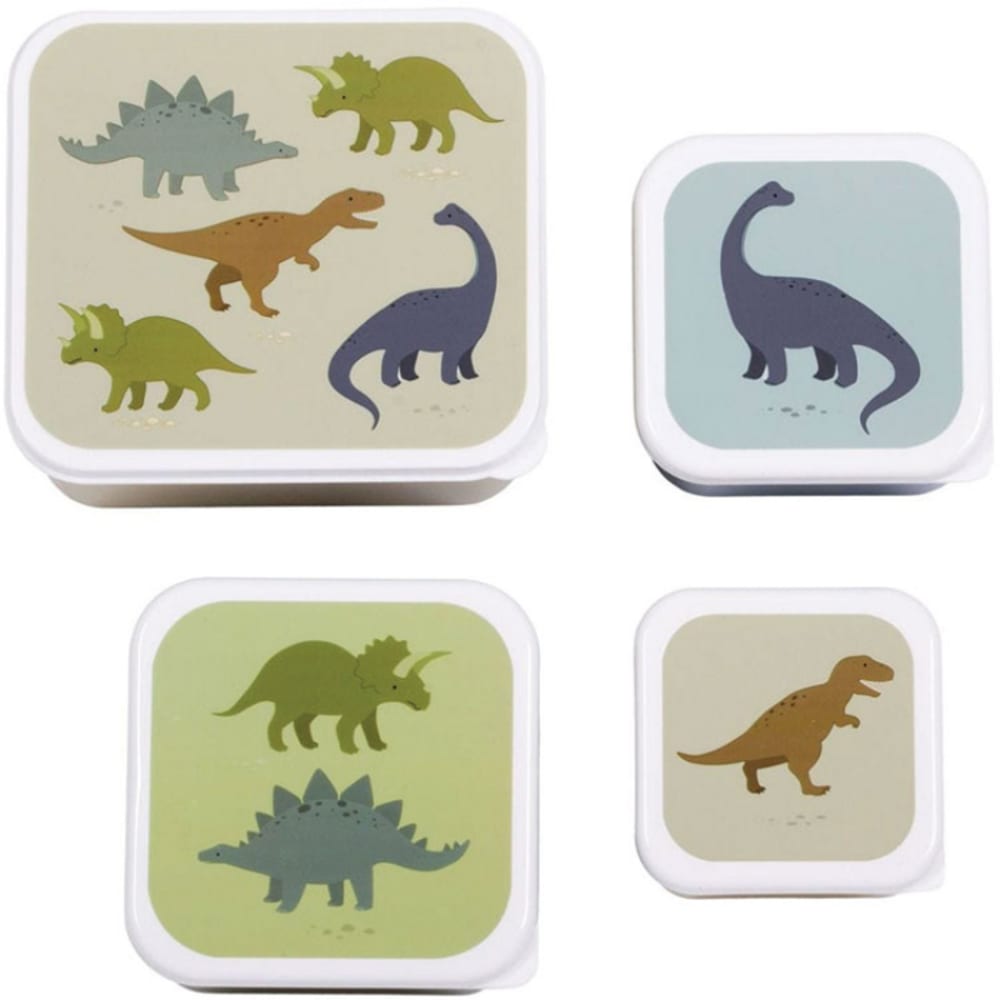 Lot de 4 boîtes à goûter