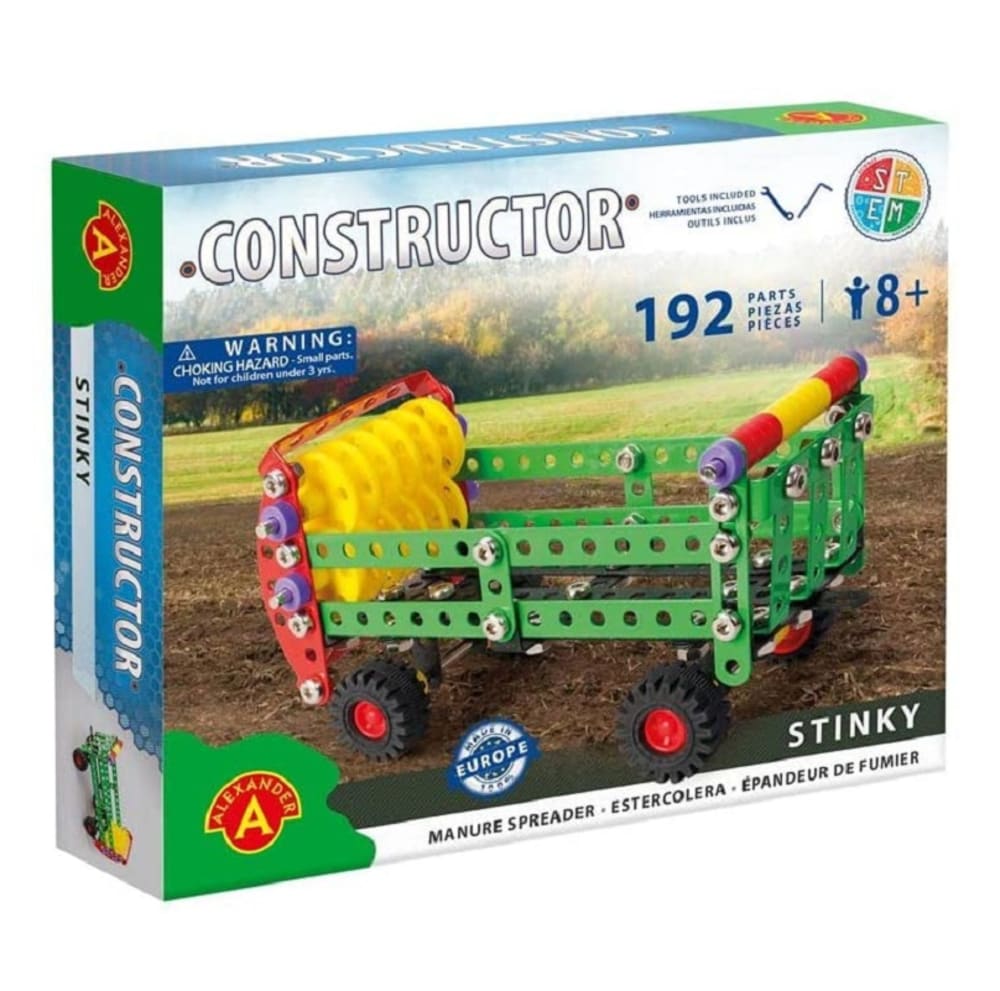 Alexander Toys Constructor Stinky - Miststreuer GRÜN PVC - POLYVINLYCHLORID Kinder