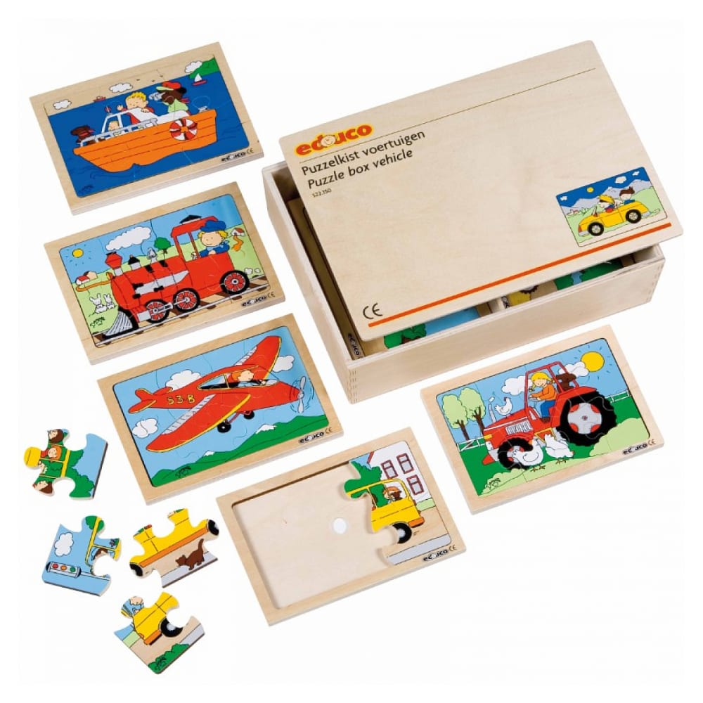 Boîte à puzzles - Véhicules