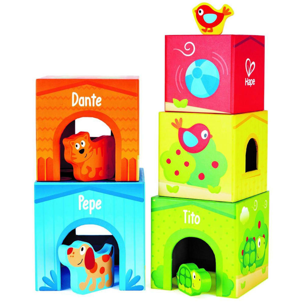 Cubes à empiler puppy et ses amis