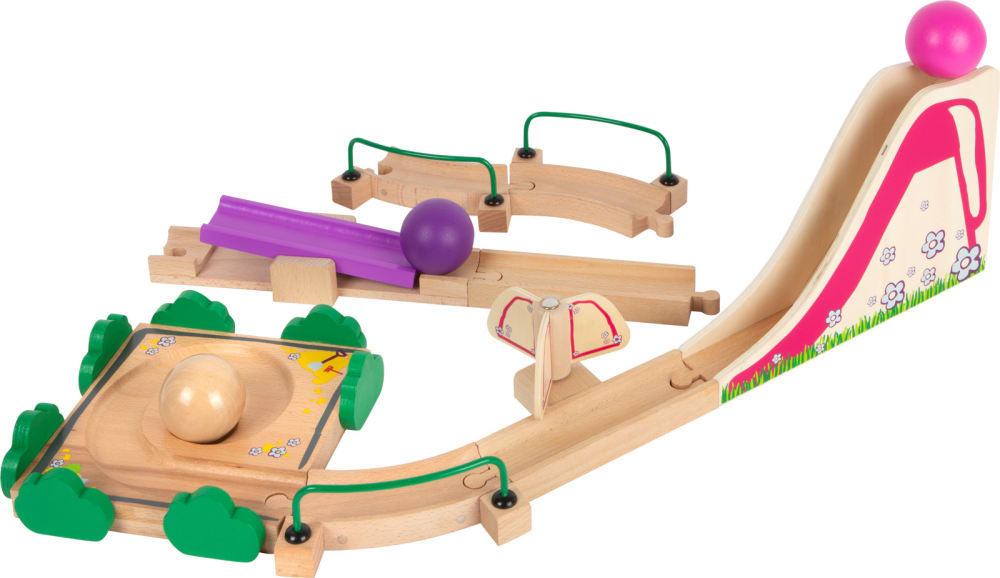 Small foot company Kugelbahn Junior Spielplatz BEIGE HOLZ Kinder