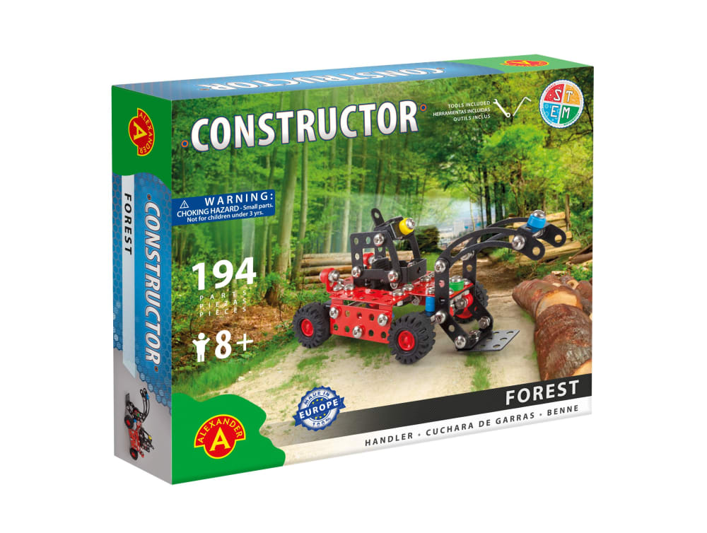 Alexander Toys Constructor Forest - Holzlader GRÜN PVC - POLYVINLYCHLORID Kinder
