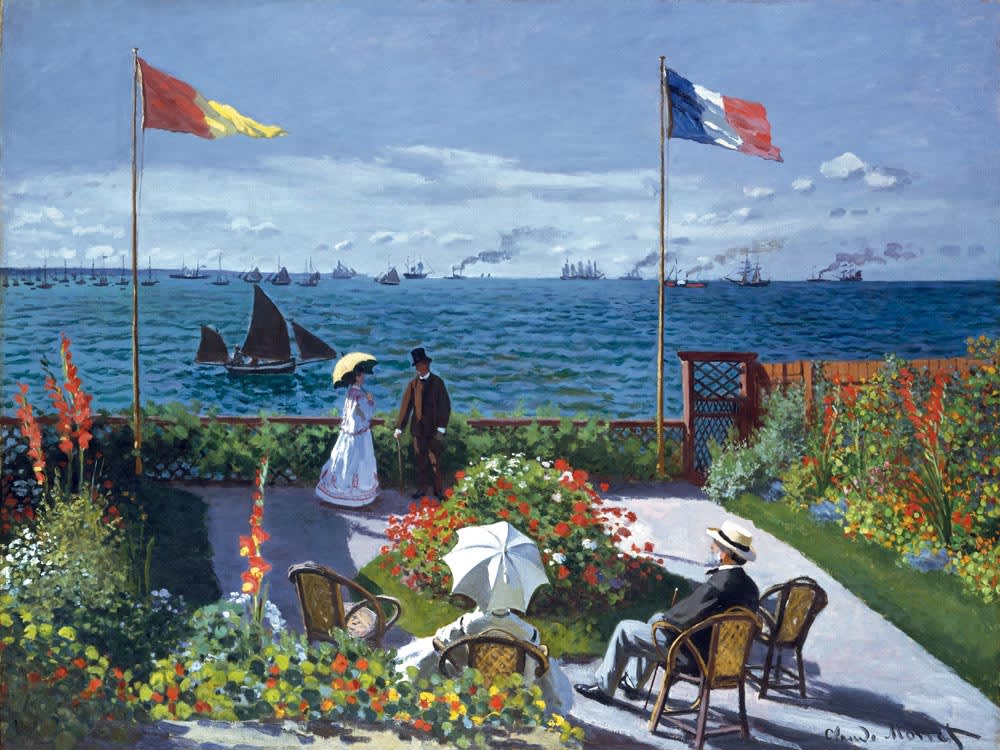 Terrasse von Sainte Adresse von Monet - Maisons Du Monde