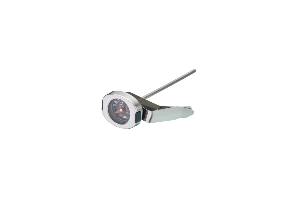 Thermomètre à Mousse Acier Inoxydable Argent
