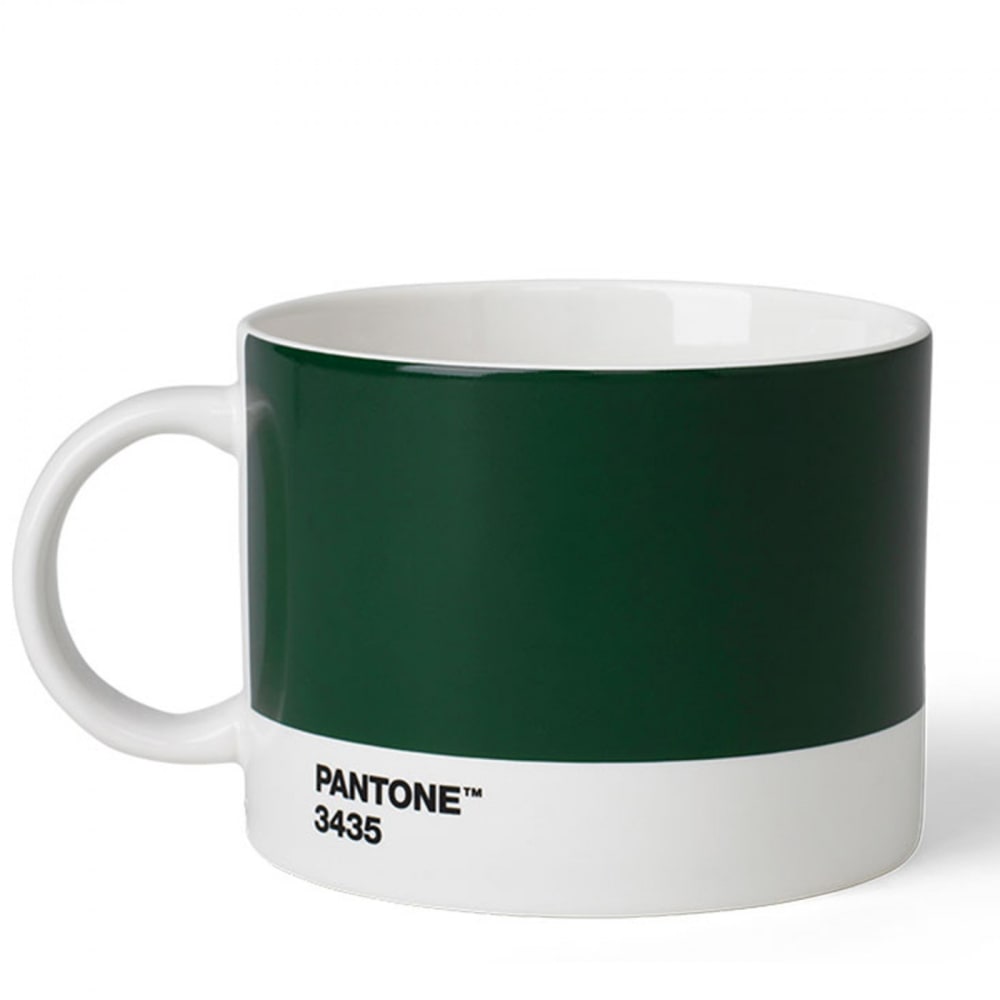 Tasse à thé vert foncé 3435