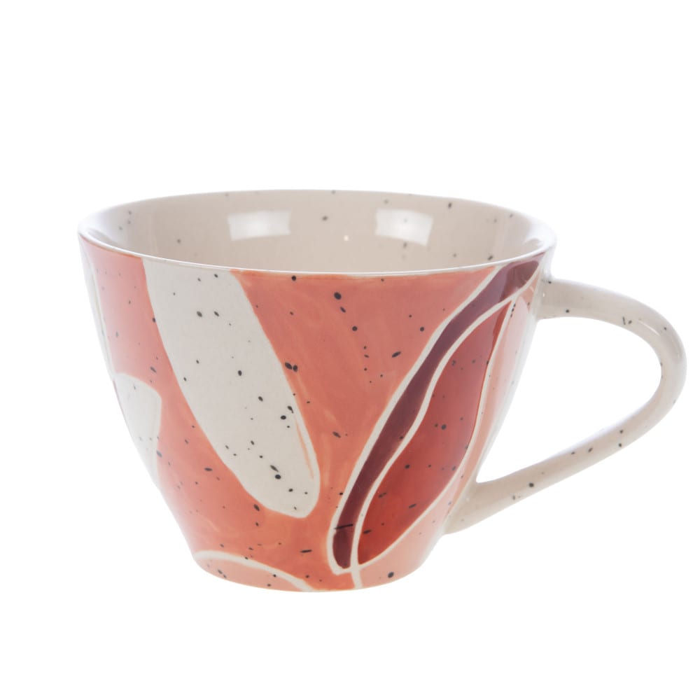 Tasse à thé  marron en grès