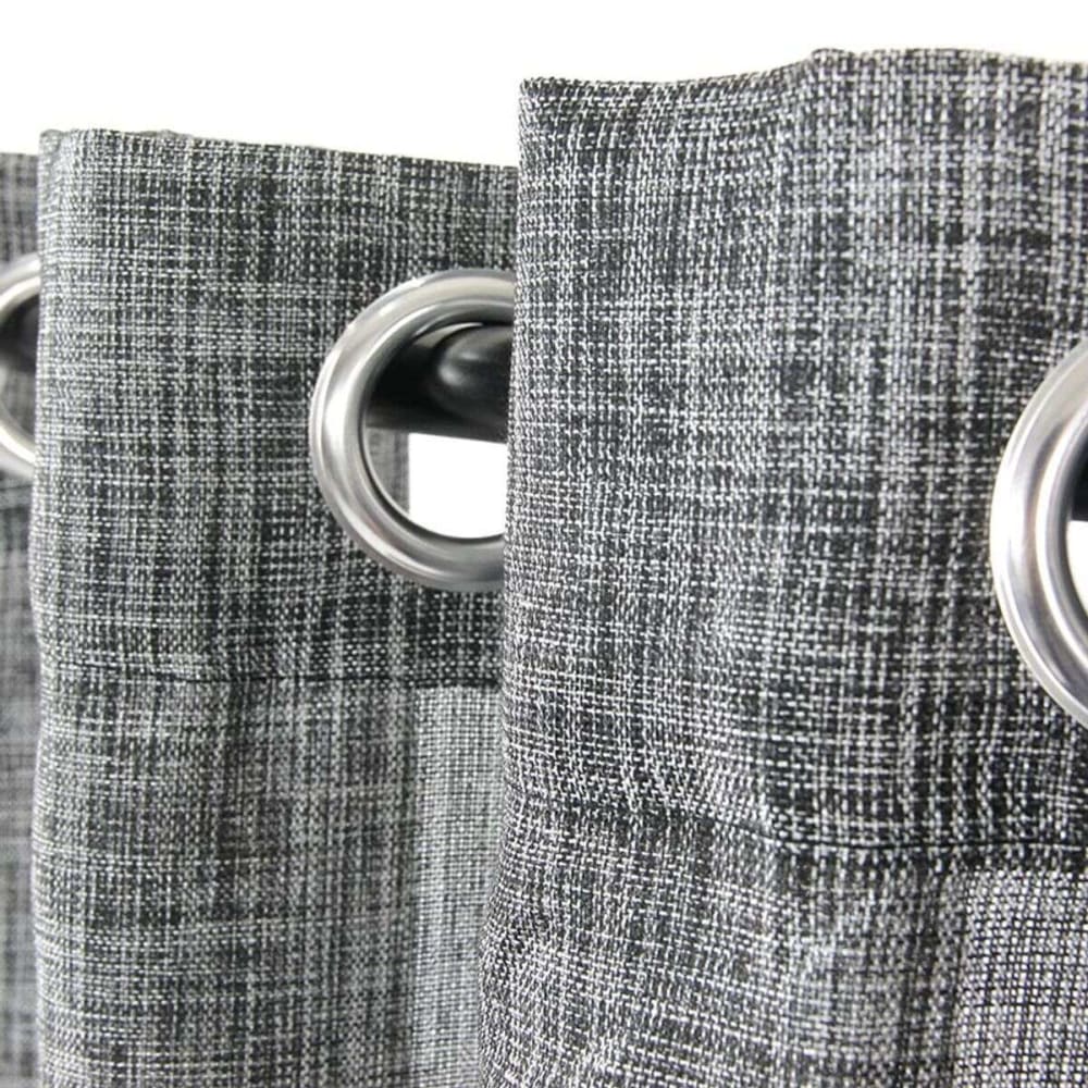 The Deco Factory Vorhang Polyester Schwarz 140x250 Schwarz Pes - Polyester
