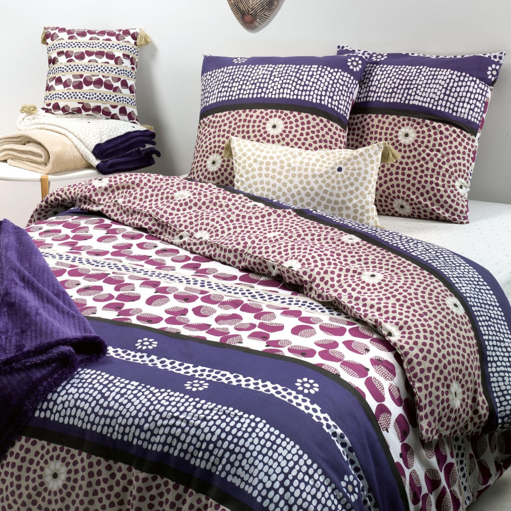 Coussin déco polycoton à motifs 30x50 cm — vue 4