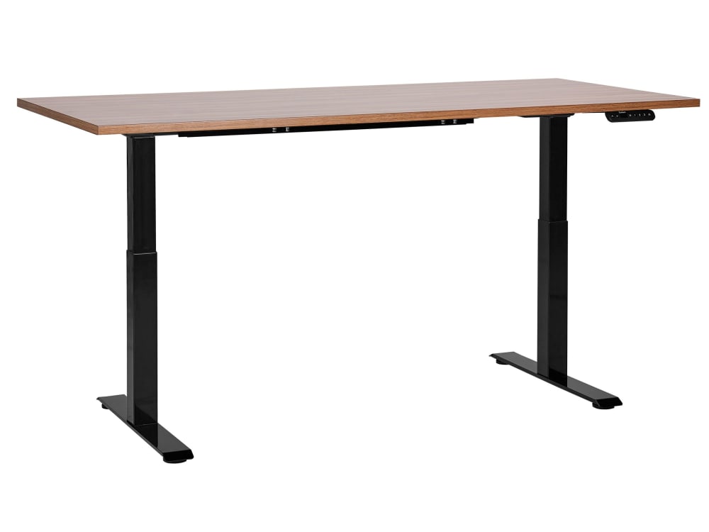Table à hauteur ajustable - marron
