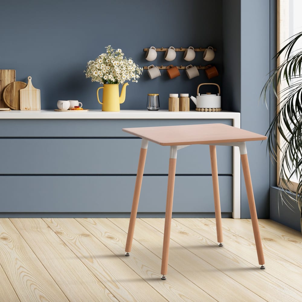 CLP Küschentisch eckig aus Holz natura style modern Braun Holz