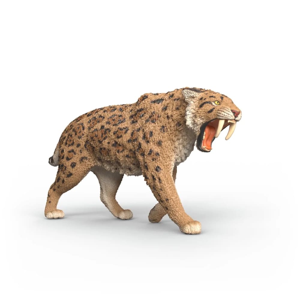 Schleich Smilodon-Figur BRAUN PVC - POLYVINLYCHLORID Kinder