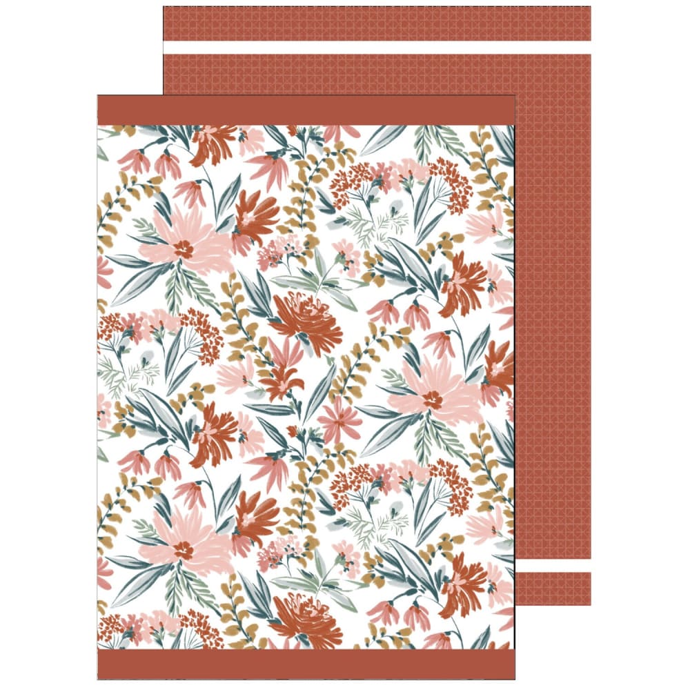 Torchon coton à motifs 50x70 cm