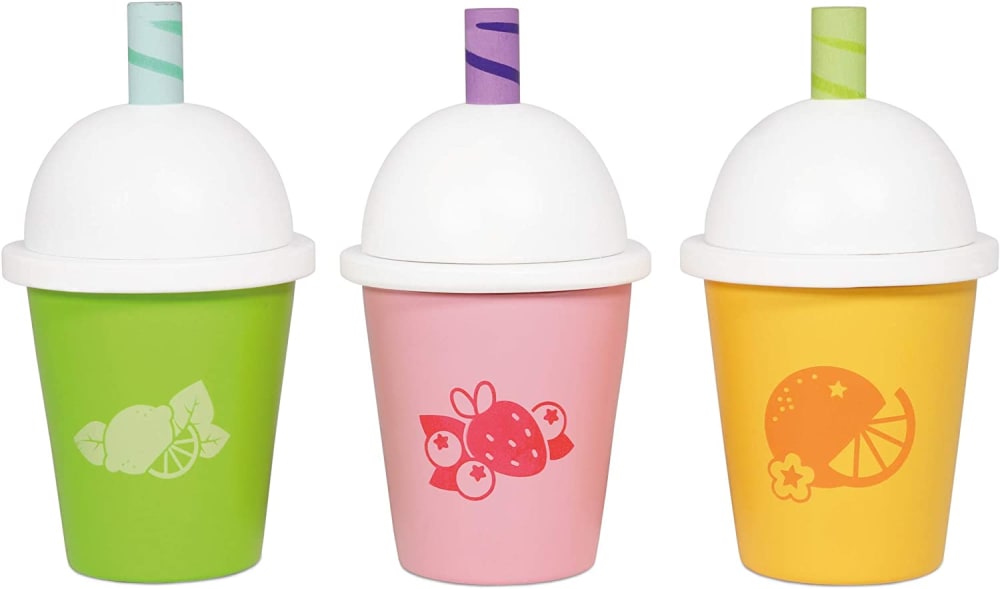 Le Toy Van Set Mit 3 Smoothie-Saftgläsern (Ab 2 Jahren) MEHRFARBIG HOLZ Kinder