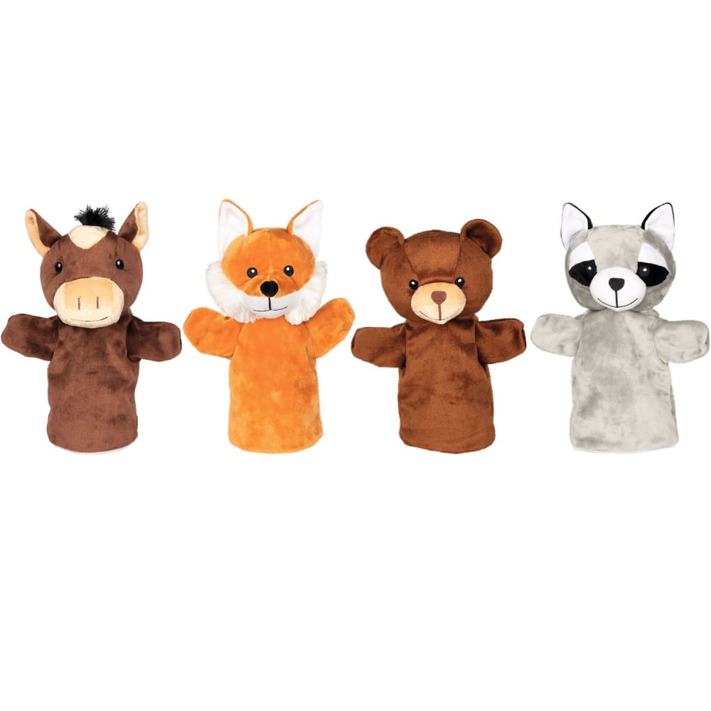 Goki Handpuppen Tier BRAUN PES - POLYESTER Kinder