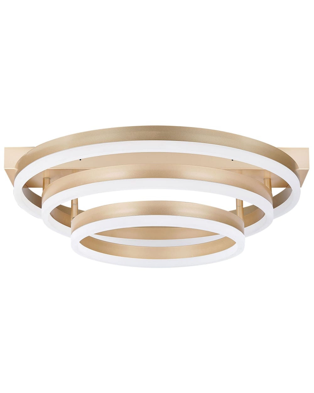 Plafonnier à led doré