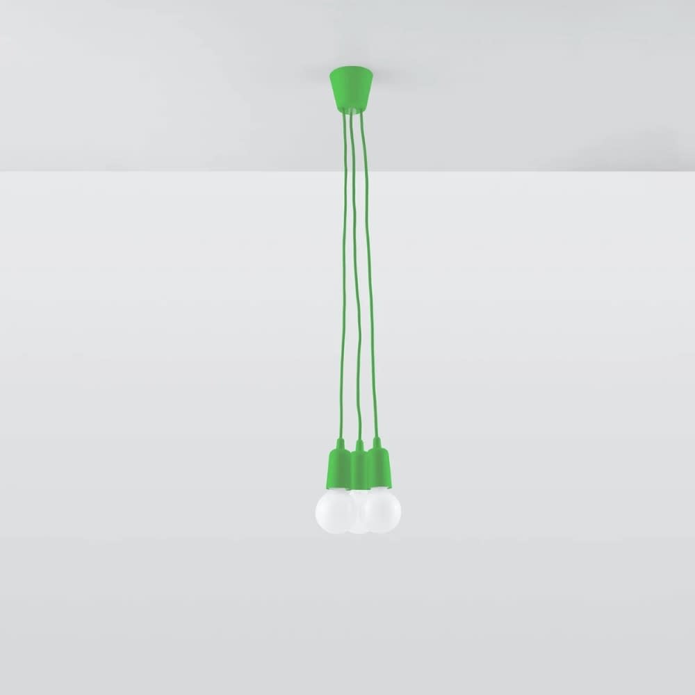 Suspension à 3 douilles, vert — vue 4