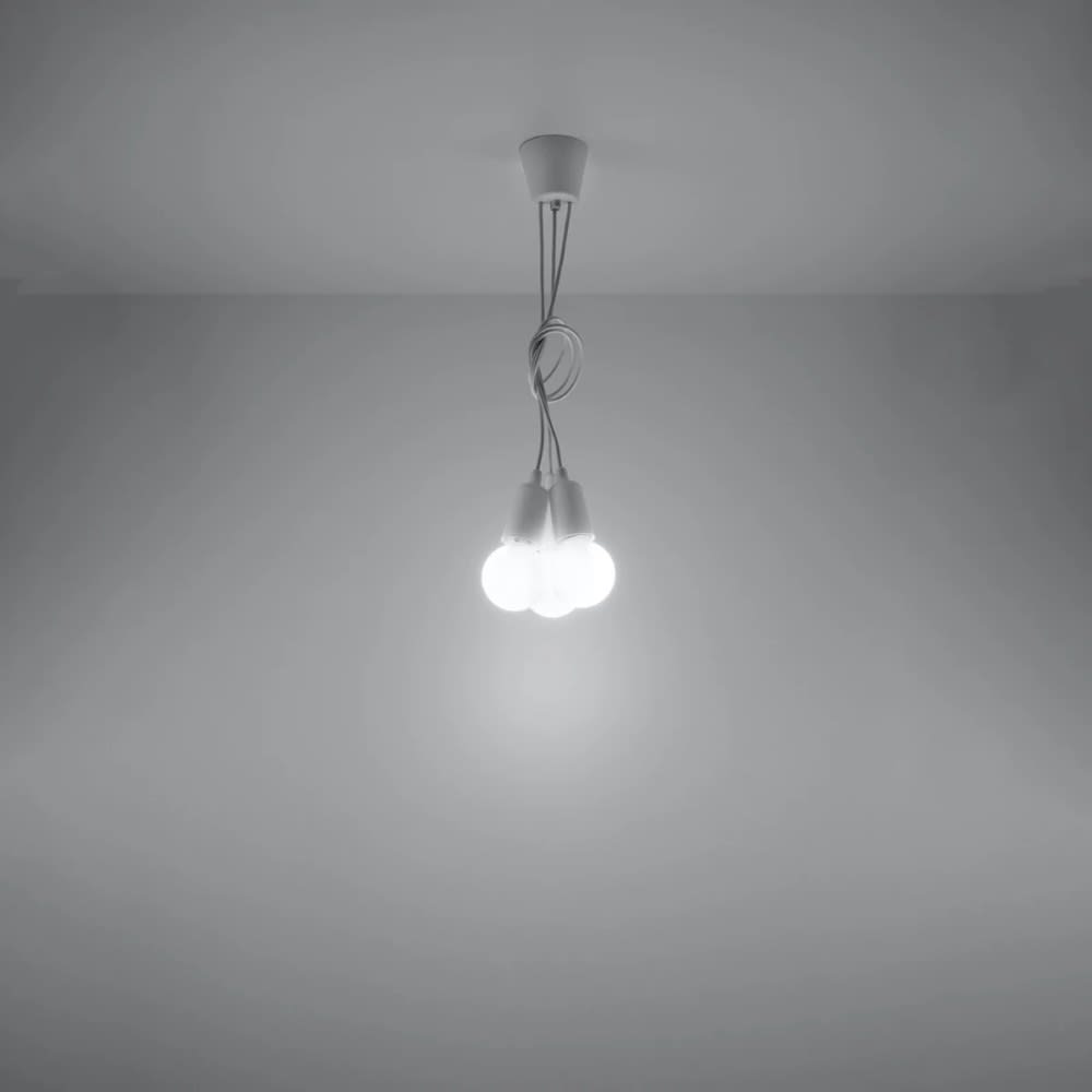 Suspension à 3 douilles, blanc — vue 4