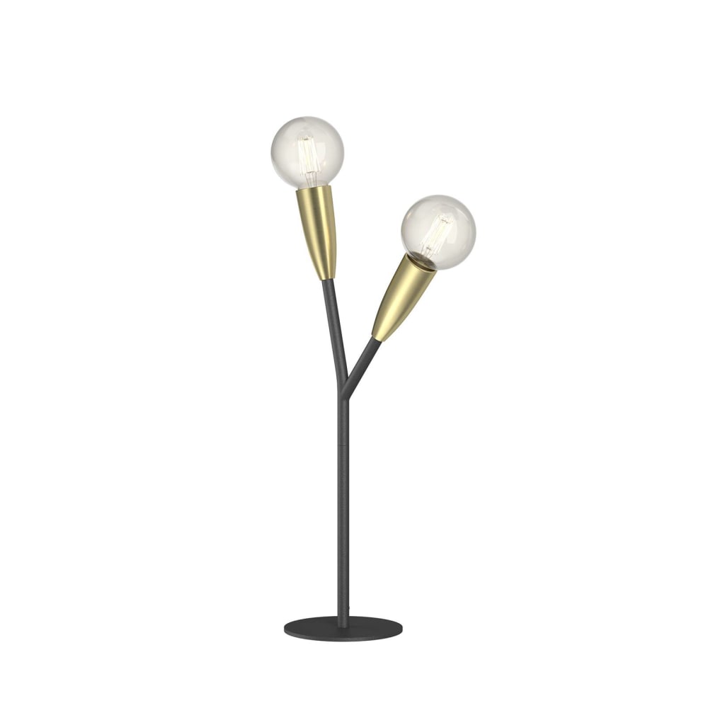 Lampe à poser en métal noir