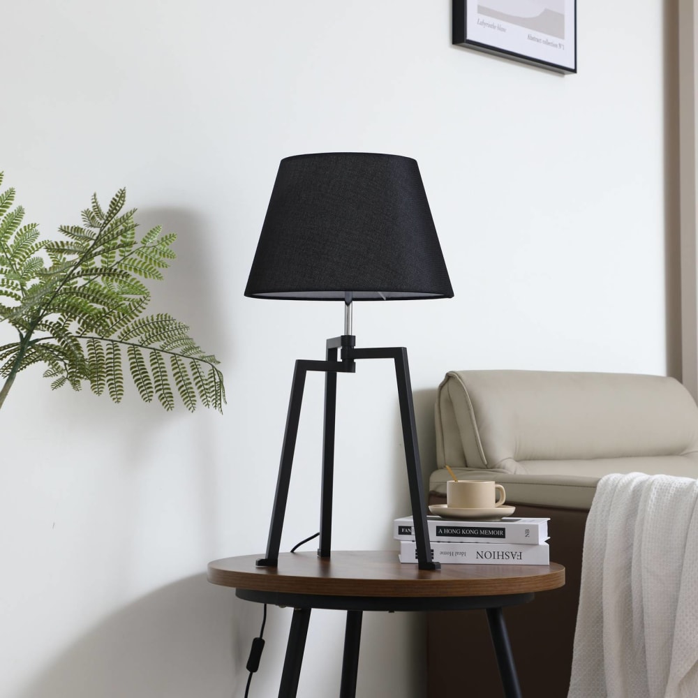 Lampe à poser en métal noir — vue 4